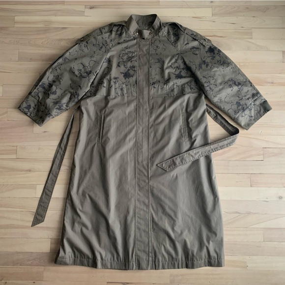 VINTAGE - Trench Coat | Panelled Utility Midi Coat | Minimalist Relaxed Fit - Picture 2 of 13